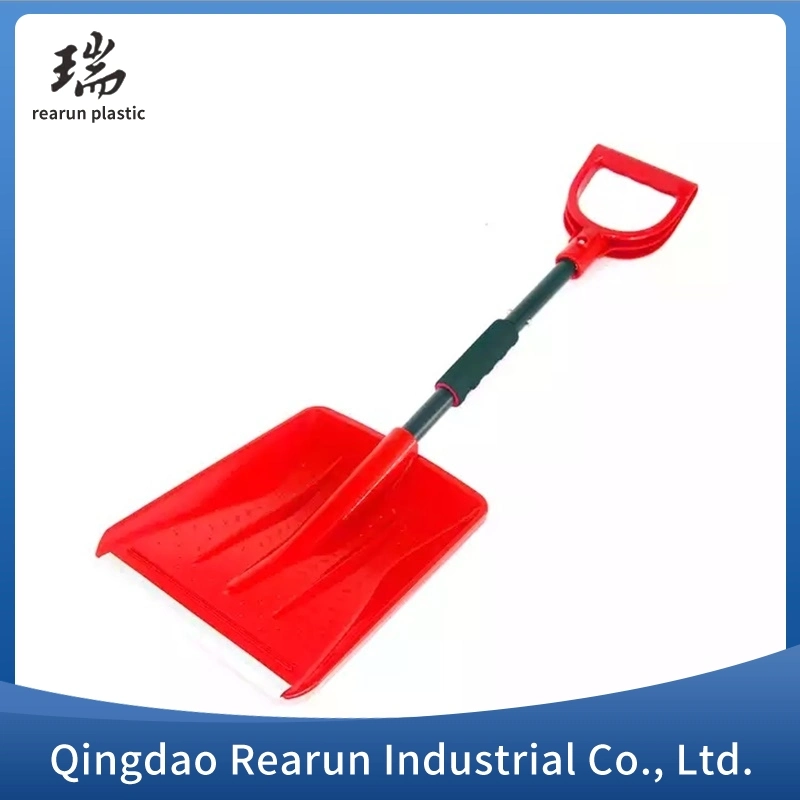 New Arrival Thickened Manganese Steel Large Capacity Easy Assembly Anti-Skid Explosion-Proof Safe Reliable Wheeled Snow Shovel New Product