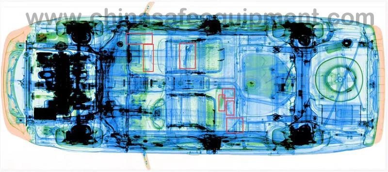 Powerful Image Processing Functions X Ray Car Security Vehicle Car Scanner System